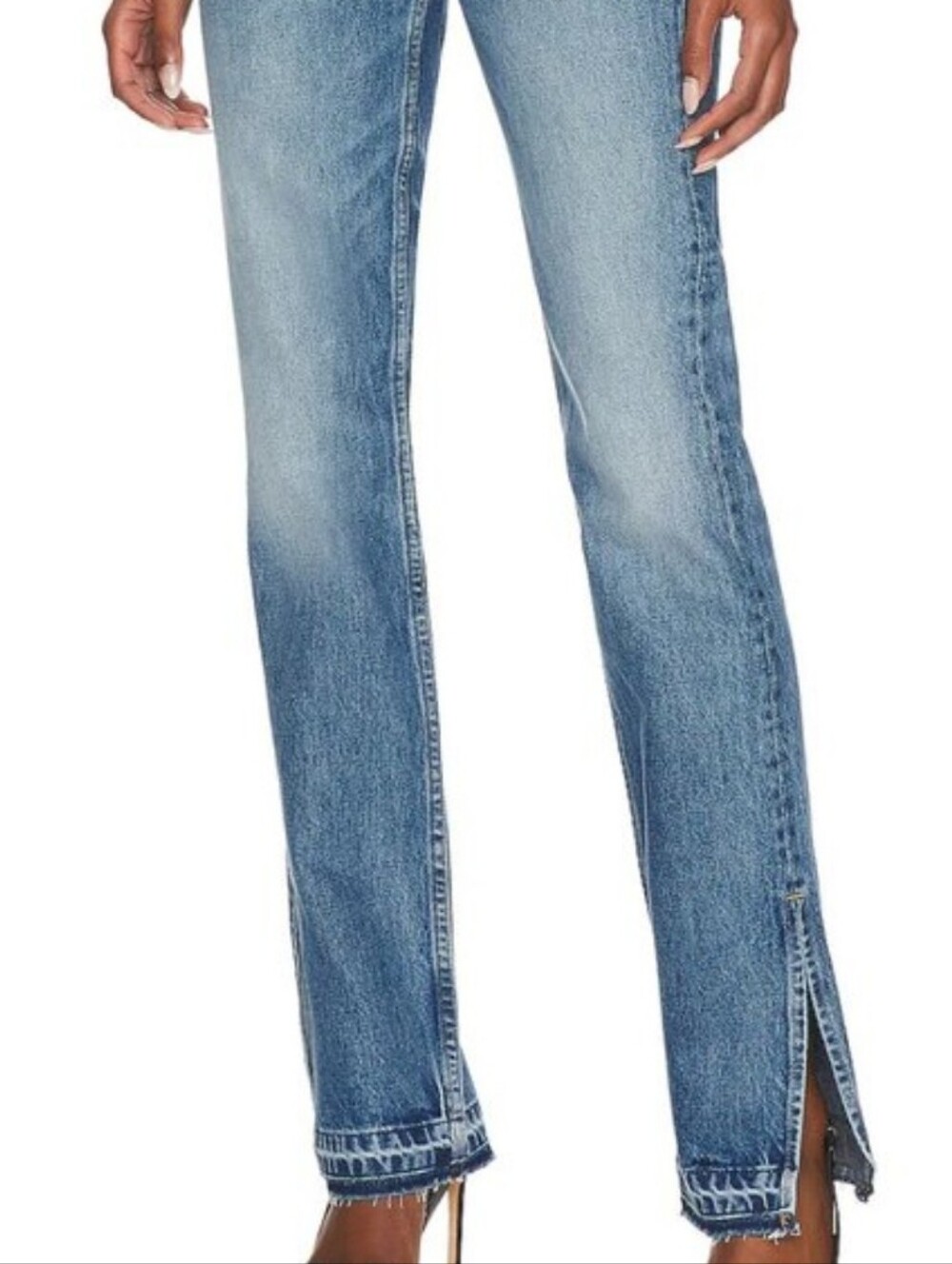 EB Denim "Unraveled" Reconstructed Straight Leg Jeans - Size 30 - Picture 13 of 16